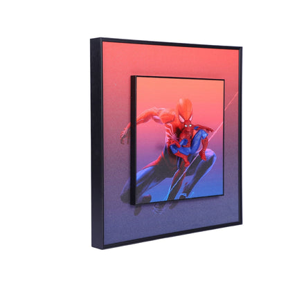 Swing into Adventure: Spider-Man Action Figure Decorative Wall Frame - Bring the Marvel Hero to Life