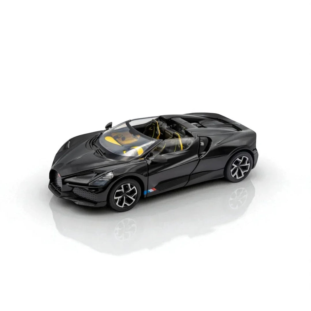 Joy Junction 1:24 Bugatti Mistral Diecast Model Car – Black (JJ251) - Jaiman Toys