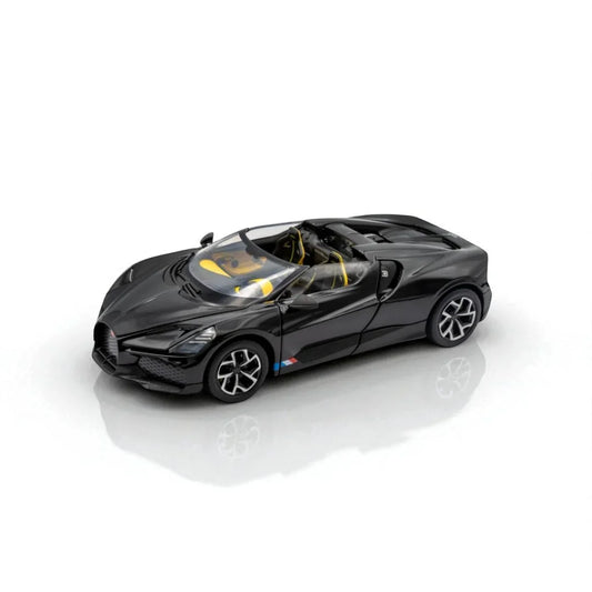 Joy Junction 1:24 Bugatti Mistral Diecast Model Car – Black (JJ251) - Jaiman Toys