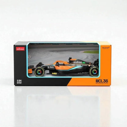Rastar 1:24 MCL36 Mclaren Formula 1 Die-cast Model Car -Orange (56800) - Jaiman Toys