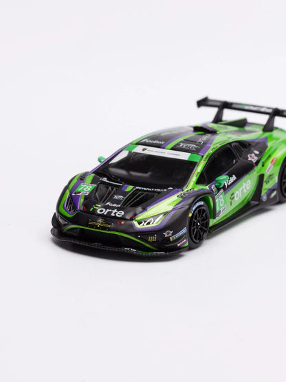 Mini GT 1:64 Duo Set Lamborghini Huracán GT3 EVO2 Daytona 2024 + Nissan Skyline GT-R R32 VeilSide | Premium Diecast Collector Models