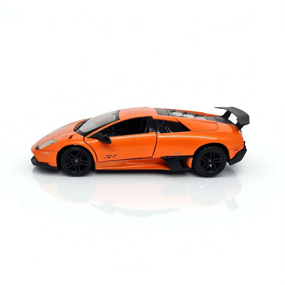 Rastar 1:24 Lamborghini Murcielago LP 670-4 SV Die-Cast Car Model-Orange (39300) - Jaiman Toys
