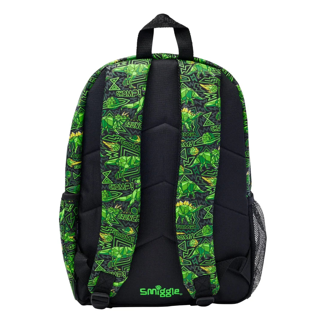 Smiggle School Bag : Dino Colorful & Stylish 16 Inch Backpack for Kids - Jaiman Toys