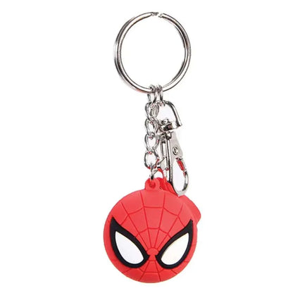 Marvel Spiderman PVC Keychain –For Keys & Bags Durable Marvel  Superhero Accessory