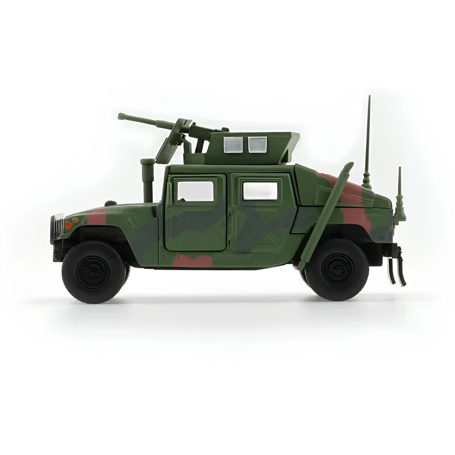 BMC Creations 1:64 HUMVEE 4-CT Military Vehicle Diecast Model | Premium Military Collectible with Accessories | Two Variants