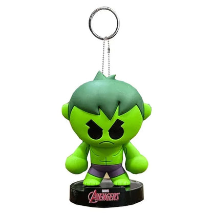 Marvel Hulk Drop-Glue Standing Figure Keychain – 3D Superhero Collectible