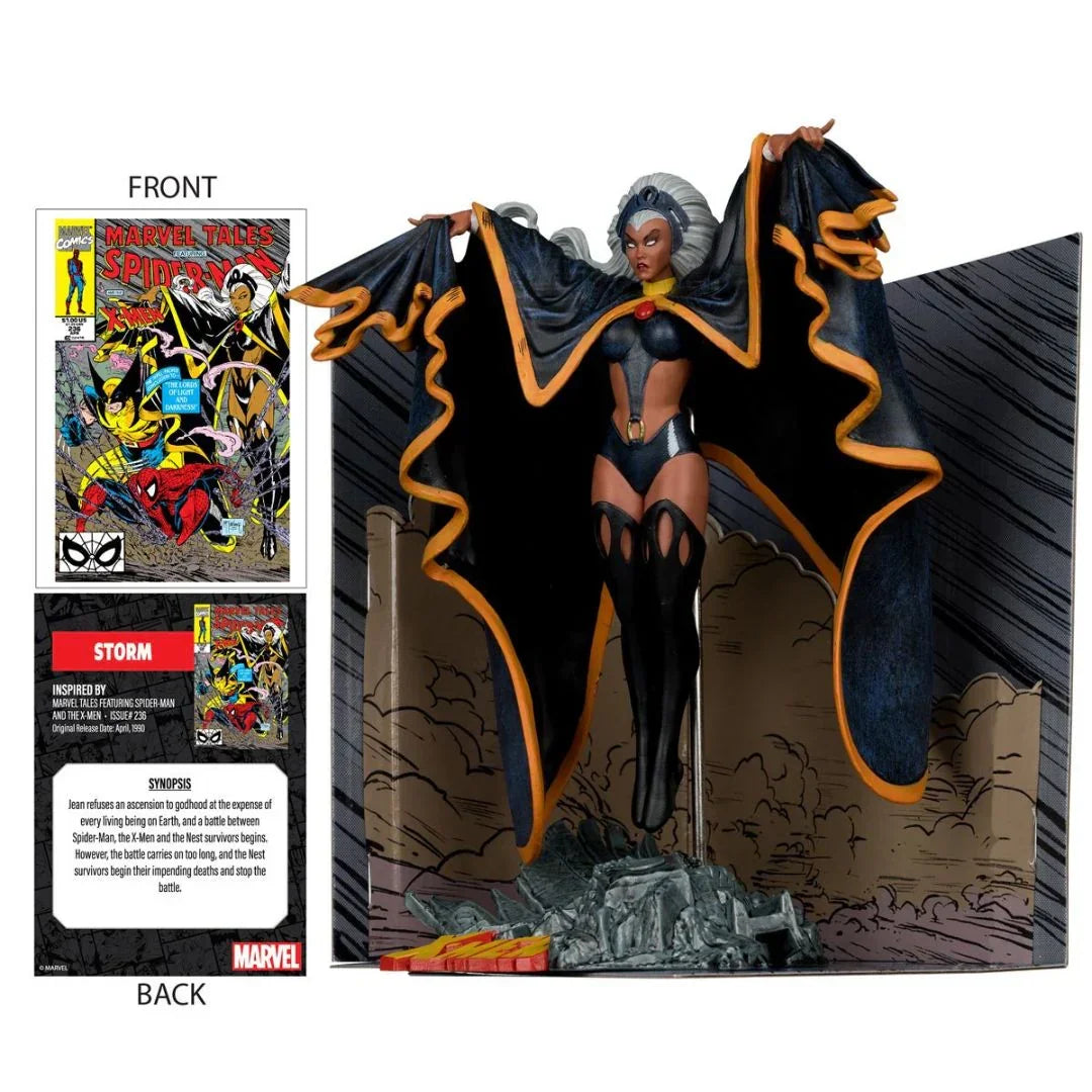 Marvel Collection – Storm (Marvel Tales Featuring Spider-Man and the X-Men #236) Action Figure by McFarlane Toys - Jaiman Toys