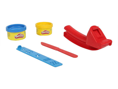 Play-Doh Mini Play-Doh Factory Playset by Hasbro | Creative Modeling Dough Kit with 2 Play-Doh Cans (50g Total), Dough Extruder, Shape Cutter & Sculpting Tools | Arts & Crafts Toy for Kids