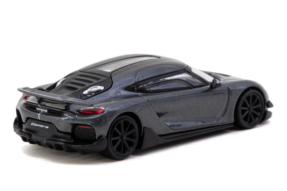 Tarmac 1:64 Works Koenigsegg Gemera Die-Cast Model Car – Metallic Grey