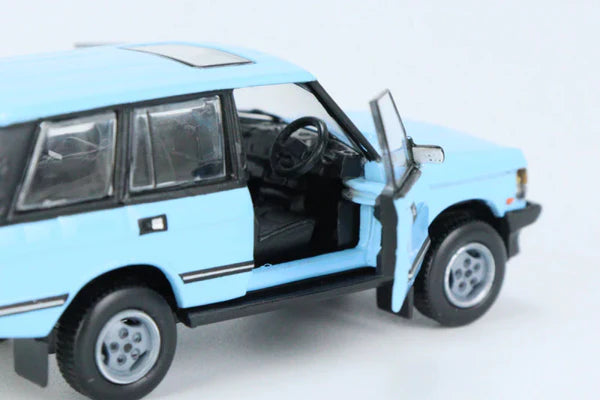 BMC 1/64 Land Rover 1992 Range Rover Classic LSE -Tuscan Blue (RHD)