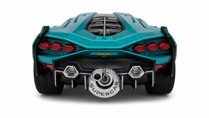 Joy Junction 1:24 Lamborghini Sian FKP 63 Scale Die-Cast Model Car with Display Case – Premium Metal Supercar Collectible (Green)
