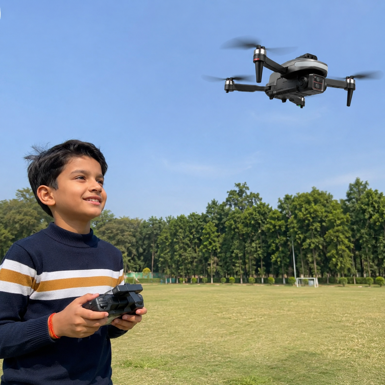 S15 Pro Foldable GPS Drone with HD Camera, 50X Zoom, Intelligent Obstacle Avoidance, Electric Camera Adjustment, Optical Flow Localization, Speed Switching & HD Aerial Photography RC Quadcopter