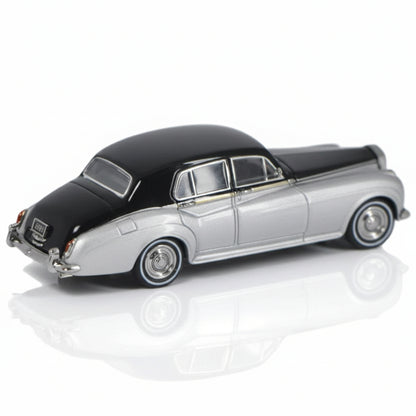 GFCC 1:64 Scale 1955 Rolls-Royce Cloud Black and Grey  Diecast Car Model
