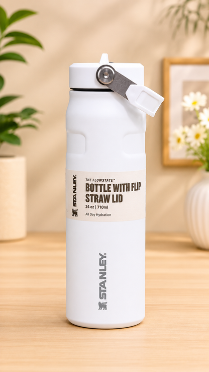 Stanley The FlowState Bottle with Flip Straw Lid 24oz / 710ml Insulated Water Bottle