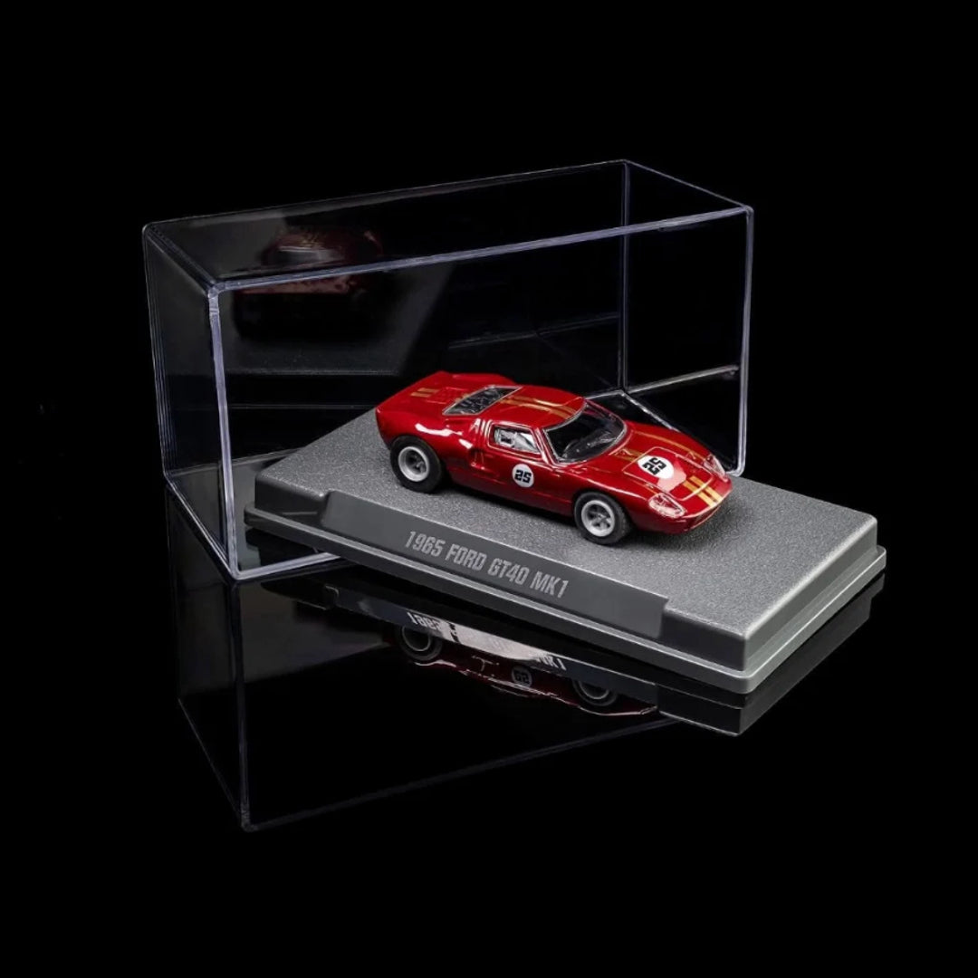 Majorette 1965 Ford GT40 MK1 #25 Red Metallic with Gold Stripes – Collection Series 1:64 Diecast Model Car