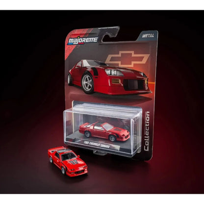 Majorette 1985 Chevrolet Camaro Red – Collection Series 1:64 Diecast Model Car
