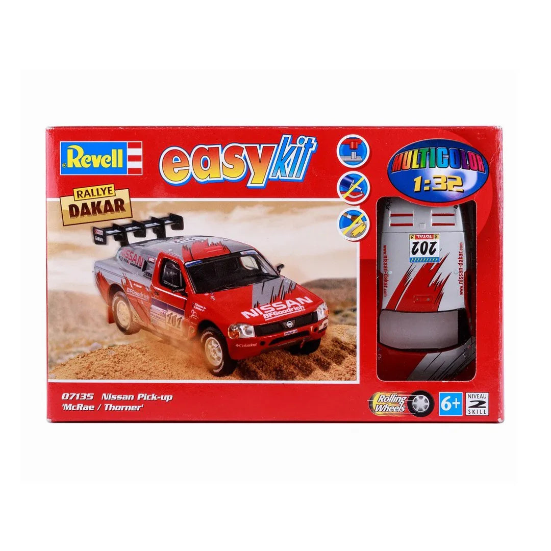 Revell Easykit Nissan Pick-up Dakar Rally 1:32 Scale 07135 - Jaiman Toys