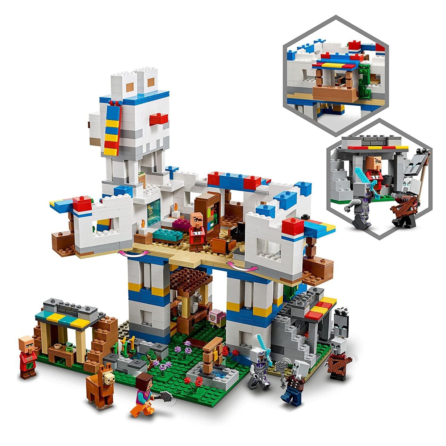 LEGO Minecraft The Llama Village 21188 Building Kit (1,252 Pieces)