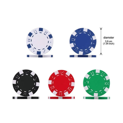 Poker Complete Game Set - Casino Style 300 Chips/Pcs (Multiplayer) - Jaiman Toys
