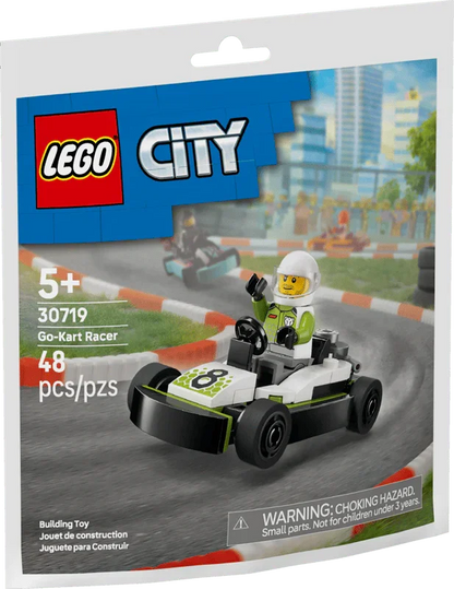 LEGO® 30719 City Go-Kart Racer | 48-Piece Building Toy | Ages 6+