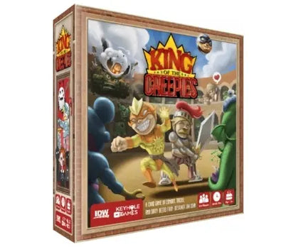 King of the Creepies Card Game – Combat Strategy Game for 2-6 Players | 30-60 Minutes