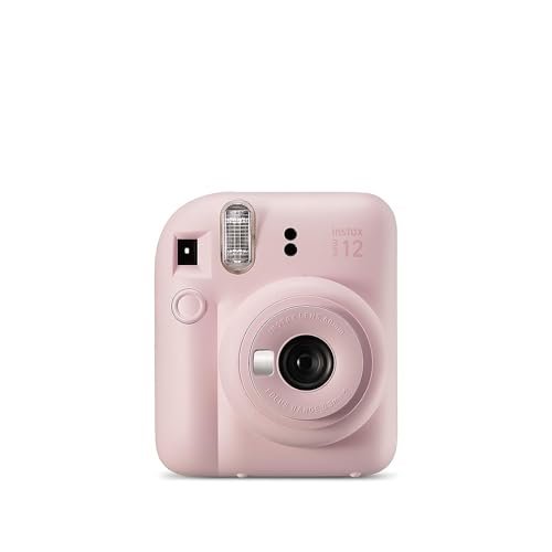 Fujifilm Instax Mini 12 Instant Camera + 10x Shot Films+ 1x Palm Print Camera Case + 1x Photo Album + Photo Hanging1 Set + 1x Close up Selfie Lens