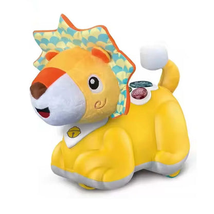 Crawl & Learn Baby Infant Toy – Animal Buddy with ABC Songs, 3 Fun Melodies, 4 Sound Effects & Animal Sounds for Early Learning Fun! - Jaiman Toys