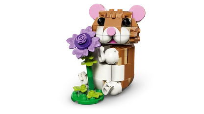 Lego 31376 Creator Cute Hamster With A Flower (166 Pieces)