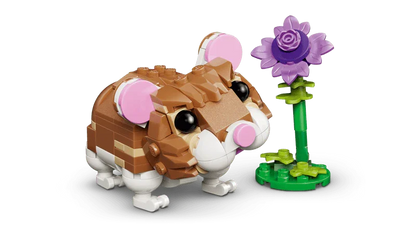 Lego 31376 Creator Cute Hamster With A Flower (166 Pieces)