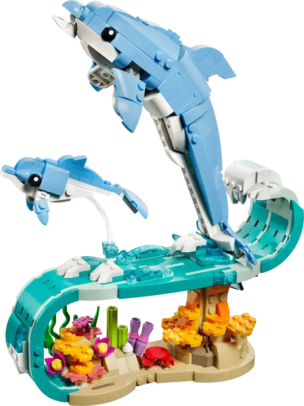 LEGO® 31385 Creator  Sea Animals: Beautiful Dolphins 9+ | 542 pieces