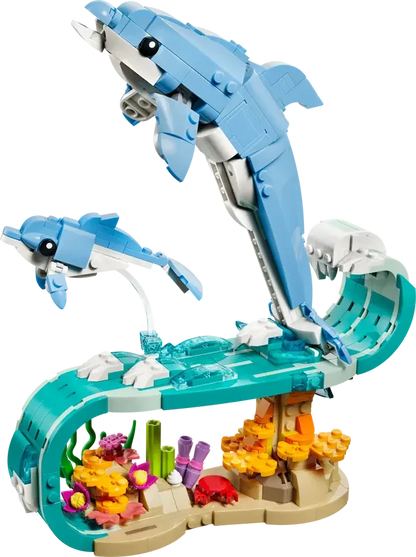 LEGO® 31385 Creator  Sea Animals: Beautiful Dolphins 9+ | 542 pieces