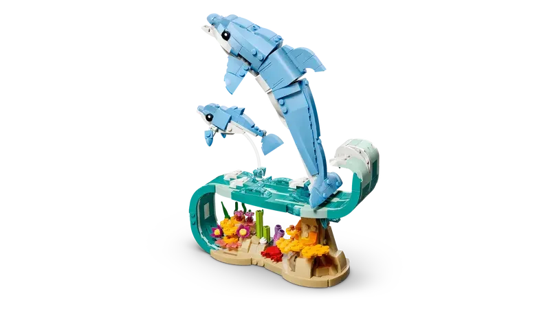 LEGO® 31385 Creator  Sea Animals: Beautiful Dolphins 9+ | 542 pieces