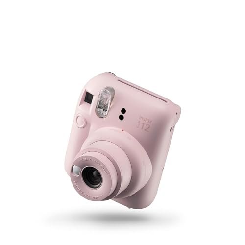 Fujifilm Instax Mini 12 Instant Camera + 10x Shot Films+ 1x Palm Print Camera Case + 1x Photo Album + Photo Hanging1 Set + 1x Close up Selfie Lens