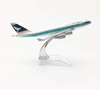 Collectible 1:400 Scale Aircraft Model Aeroplane – Catghay Pacific B747 (16 cm) - Jaiman Toys