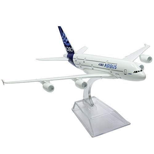 Collectible 1:400 Scale Aircraft Model Airplane – Airbus A380 (16 cm) - Jaiman Toys