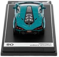 PosterCars 1:64 Lamborghini Sián FKP 37 – Blu Uranus - Blister Pack | Hypercar League Collection No.8 Diecast Model - Jaiman Toys