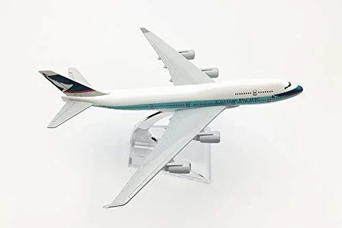 Collectible 1:400 Scale Aircraft Model Aeroplane – Catghay Pacific B747 (16 cm) - Jaiman Toys