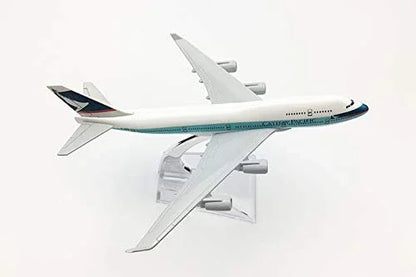 Collectible 1:400 Scale Aircraft Model Aeroplane – Catghay Pacific B747 (16 cm) - Jaiman Toys