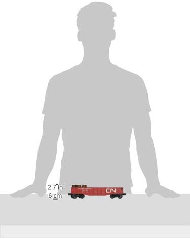 Williams by Bachmann Canadian National Gondola with 6 Wooden Barrels – O Scale 3-Rail Freight Car