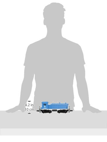 Bachmann Trains NW-2 Diesel - Boston & Maine No.1206 (O Scale), Blue