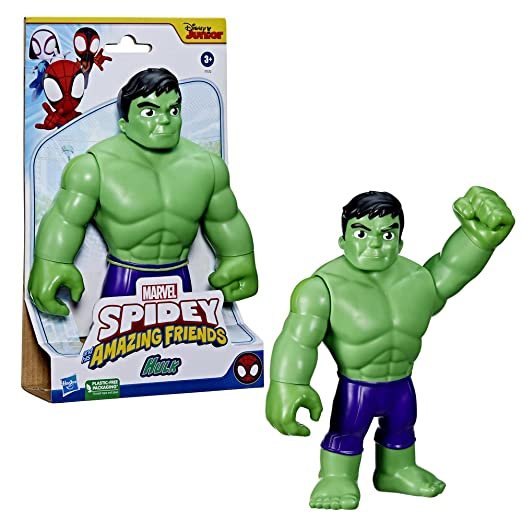 Marvel Spidey and His Amazing Friends Supersized 9-Inch Hulk Action Figure