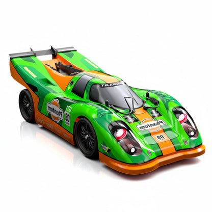 SCY 1:16 -(16307) PRO Brushless RC Car – 4WD High-Speed Racing Car | Drift| 7-Mode & LED Lights | 2.4GHz Remote | 1500mAh (Green – Pro Version)