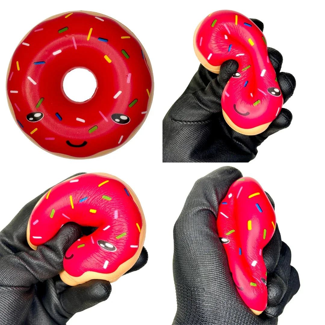 Scented Donut Foam Squishy 6 Pieces - Jaiman Toys
