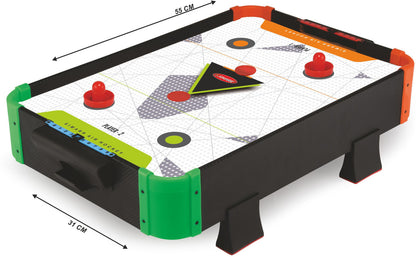 Simarr Air Hockey Small Table Game – Compact Electric Air Hockey Board with Pucks & Paddles for Kids and Family