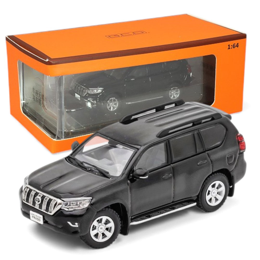 GCD 1:64 Toyota Land Cruiser Prado 150 – Black | Premium Diecast SUV Model