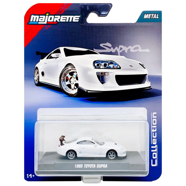 Toyota Supra (A80) 1995 Toyota Supra Die-Cast Model Car – Majorette Collection