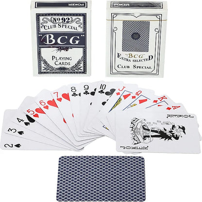 200-Piece Poker Game Set in Aluminium Carrying Case | 11.5g Poker Chips, 2 Decks of Playing Cards & 5 Dice | Casino-Style Family Game Set