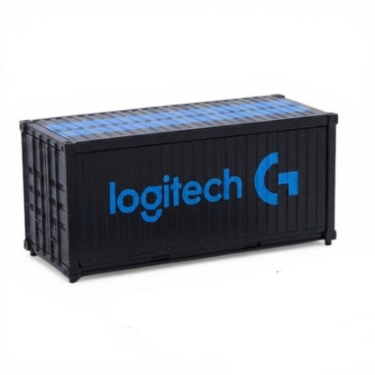 Tarmac Works HOBBY64 1:64 Toyota Supra RZ Logitech G Aurora with Container Diecast Model Car (T64-011-LGT22)