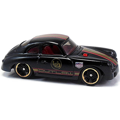 Hot Wheels Porsche 356a Outlaw 2016 HW Showroom 10/10 Matte Black       (HARD TO FIND)