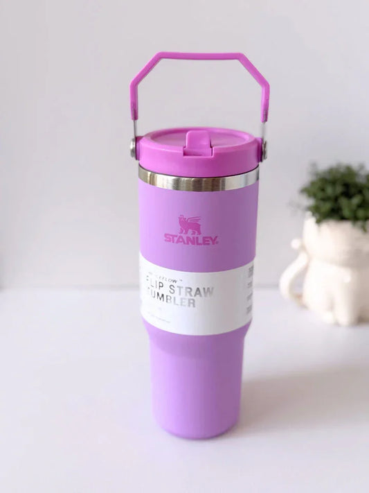 Stanley IceFlow™ Flip Straw Tumbler | 887ml with Straw for Water (30 oz) (Purple) - Jaiman Toys